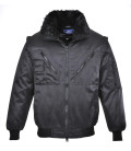 Blouson pilot de travail Noir Portwest