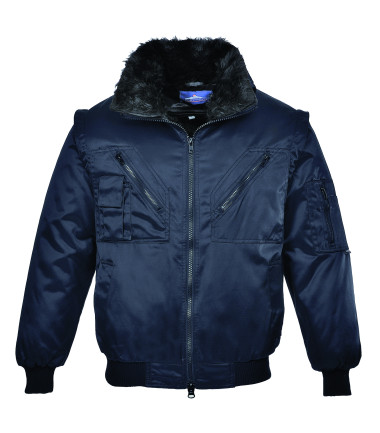 Blouson pilot de travail Bleu Portwest
