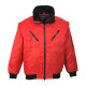 Blouson pilot de travail Rouge Portwest