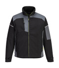 Veste softshell pw3 (3l) de travail Noir/ Zoom Gris Portwest