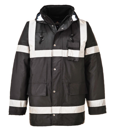 Parka iona lite de travail Noir Portwest