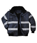 Blouson bomber iona 4 en 1 de travail Bleu Portwest