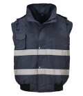 Blouson bomber iona 4 en 1 de travail Bleu Portwest