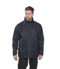 Parka respirante 3 en 1 argo de travail Noir Portwest