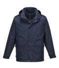 Parka respirante 3 en 1 argo de travail Bleu Portwest