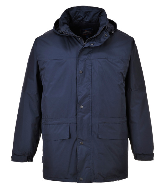 Parka oban doublée polaire de travail Bleu Portwest