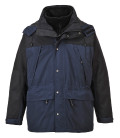 Veste respirante orkney 3 en 1 de travail Bleu Portwest