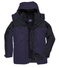 Veste respirante orkney 3 en 1 de travail Bleu Portwest