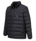 Veste tunnel chauffée par ultrasons de travail Noir Portwest