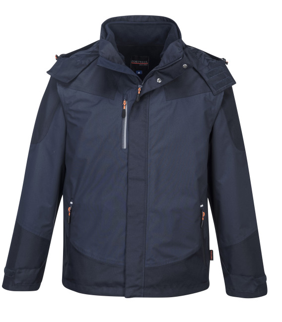 Parka 3 en 1 radial de travail Bleu Foncé Portwest