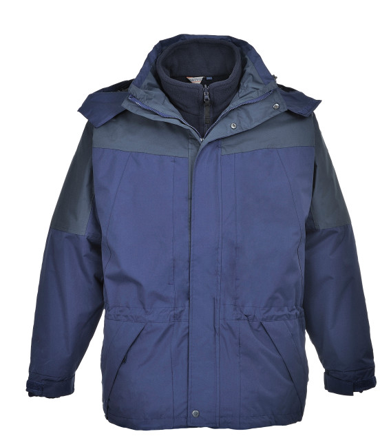 Parka homme bicolore aviemore de travail Bleu Portwest