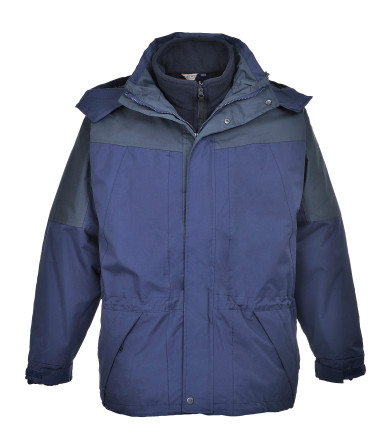 Parka homme bicolore aviemore de travail Bleu Portwest