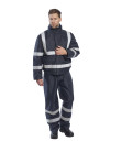 Blouson chaud bizflame pluie fr multi protection de travail Bleu Portwest