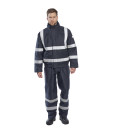 Blouson chaud bizflame pluie fr multi protection de travail Bleu Portwest