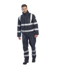 Blouson chaud bizflame pluie fr multi protection de travail Bleu Portwest