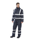 Blouson chaud bizflame pluie fr multi protection de travail Bleu Portwest