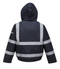 Blouson chaud bizflame pluie fr multi protection de travail Bleu Portwest