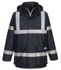 Veste de pluie fr anti-statique bizflame de travail Bleu Portwest