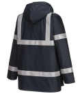 Veste de pluie fr anti-statique bizflame de travail Bleu Portwest