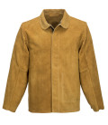 Veste de soudeur en cuir de travail Bronze Portwest