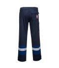 Pantalon bizflame plus de travail Bleu/Royal Portwest