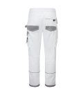 Pantalon peintre pro de travail Blanc Portwest