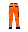Pantalon orange/navy modaflame ris de travail Orange/Bleu Portwest