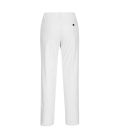 Pantalon femme chino slim de travail Blanc Portwest