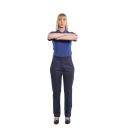 Pantalon femme elastiqué de travail Bleu Portwest