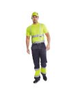Pantalon combat hi-vis bicolore de travail Jaune/Bleu Portwest
