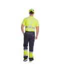 Pantalon combat hi-vis bicolore de travail Jaune/Bleu Portwest