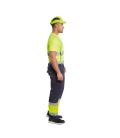 Pantalon combat hi-vis bicolore de travail Jaune/Bleu Portwest