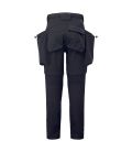 Pantalon modulable ultime 3 en 1 de travail Noir/jaune Portwest