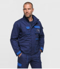 Blouson portwest texo contrast de travail Bleu Portwest - Gros plan