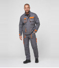 Blouson portwest texo contrast de travail Gris Portwest - Face