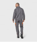 Blouson portwest texo contrast de travail Gris Portwest - Dos