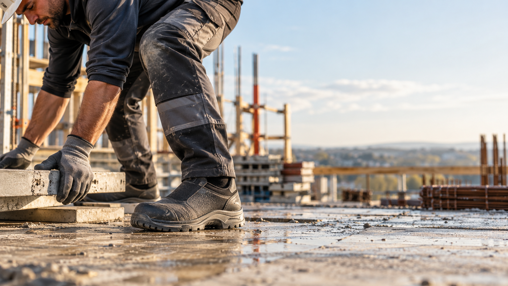 Chaussure sécurité sans lacet