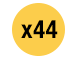 Quantité x44