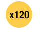 Quantité x120
