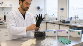 Gants nitrile vs latex vs vinyle : le comparatif complet