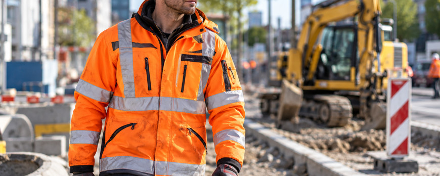 Veste de chantier haute visibilité : bien la choisir